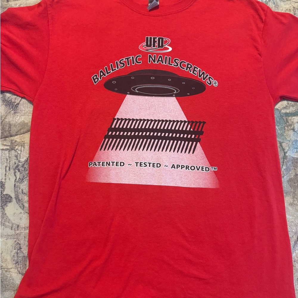 UFO Red Graphic T-Shirt